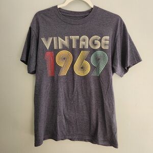 Vintage 1969 Graphic T-Shirt - Gray